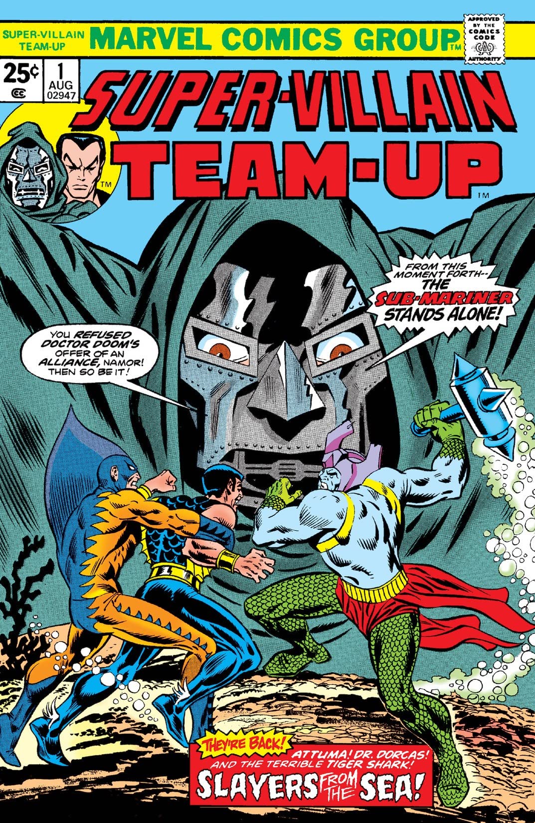Super-Villain Team-Up (1975) #1 cover