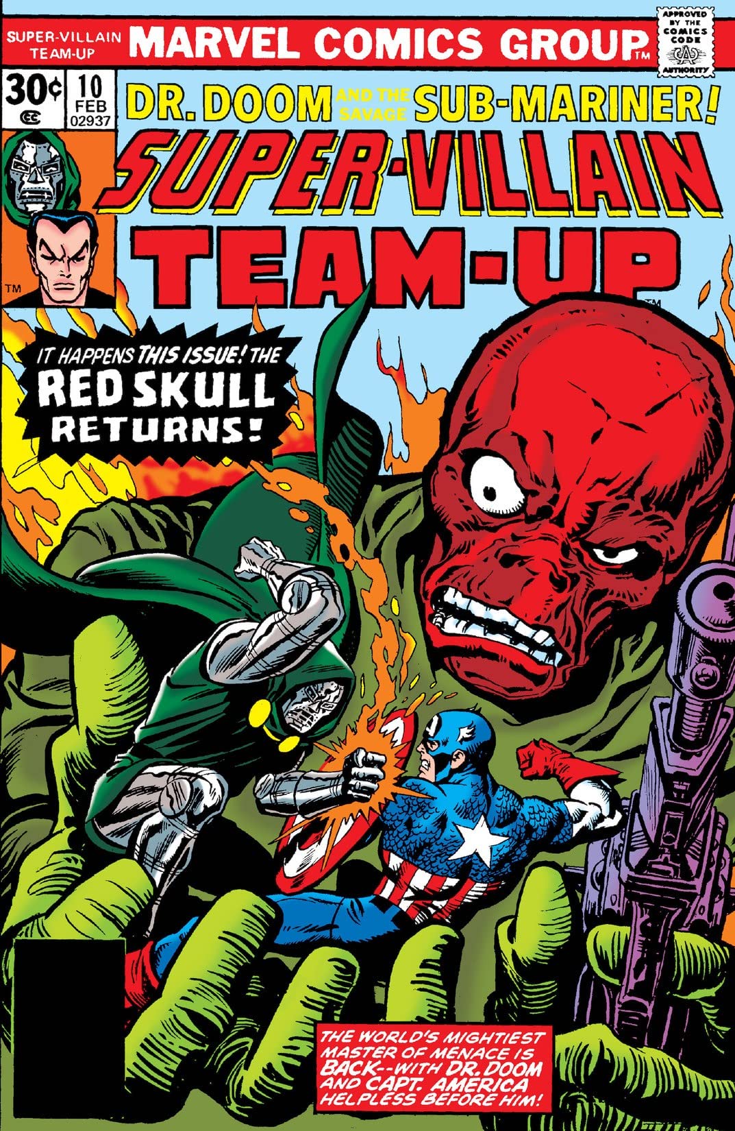 Super-Villain Team-Up (1975) #10 cover