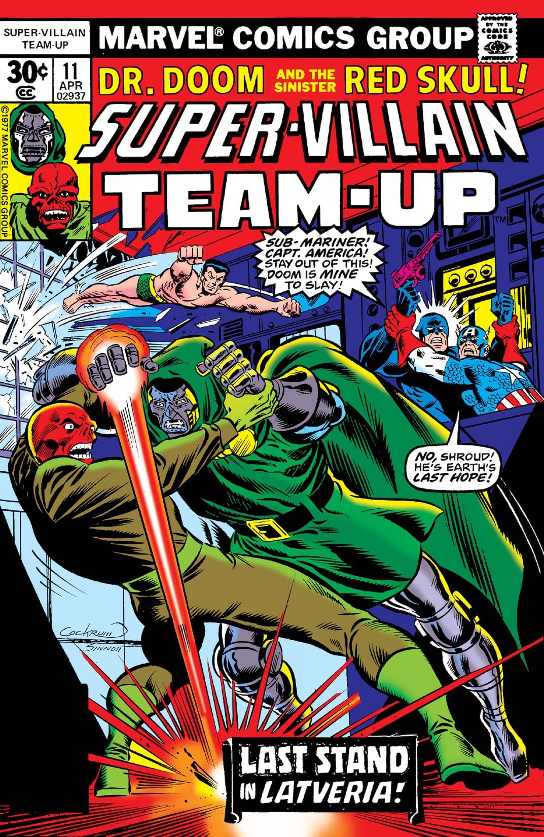 Super-Villain Team-Up (1975) #11 cover