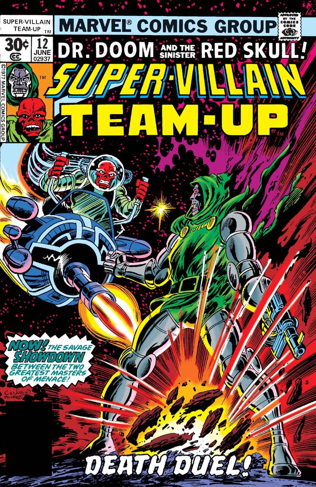 Super-Villain Team-Up (1975) #12 cover
