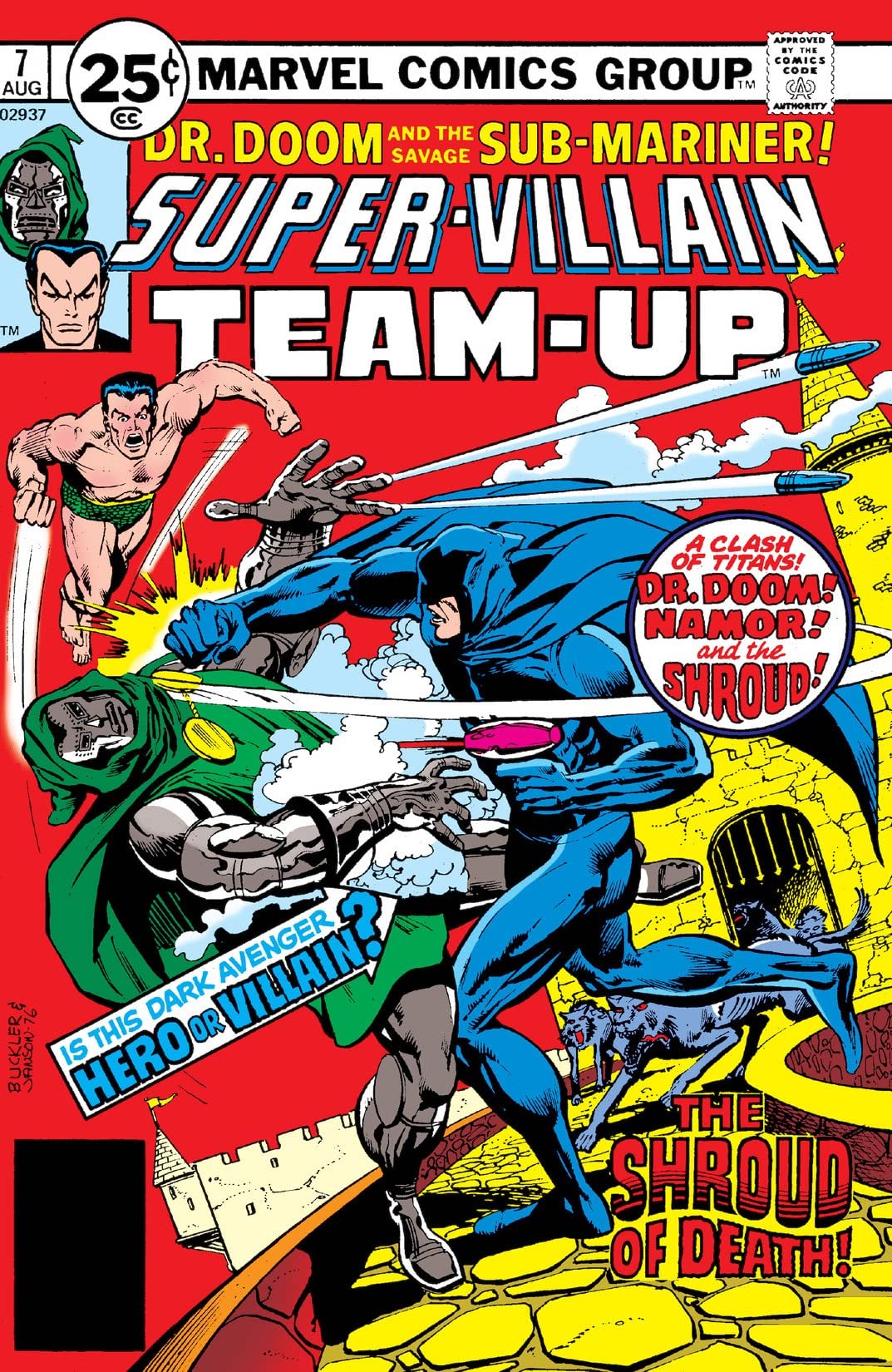 Super-Villain Team-Up (1975) #7 cover