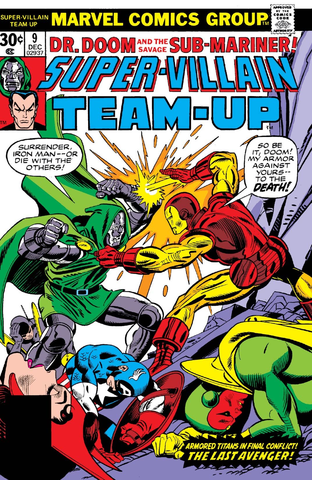 Super-Villain Team-Up (1975) #9 cover