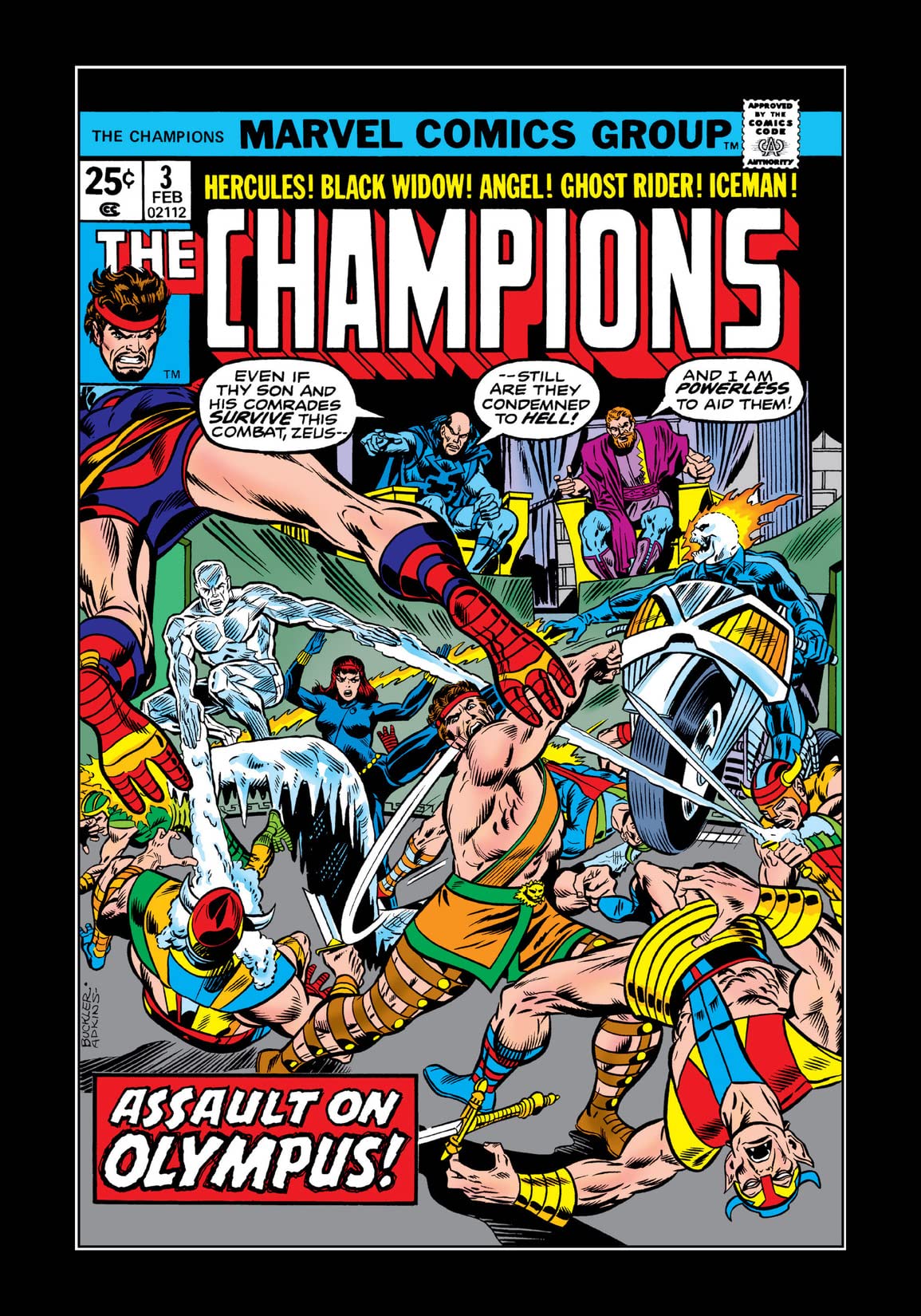 Cover of The Champions #3