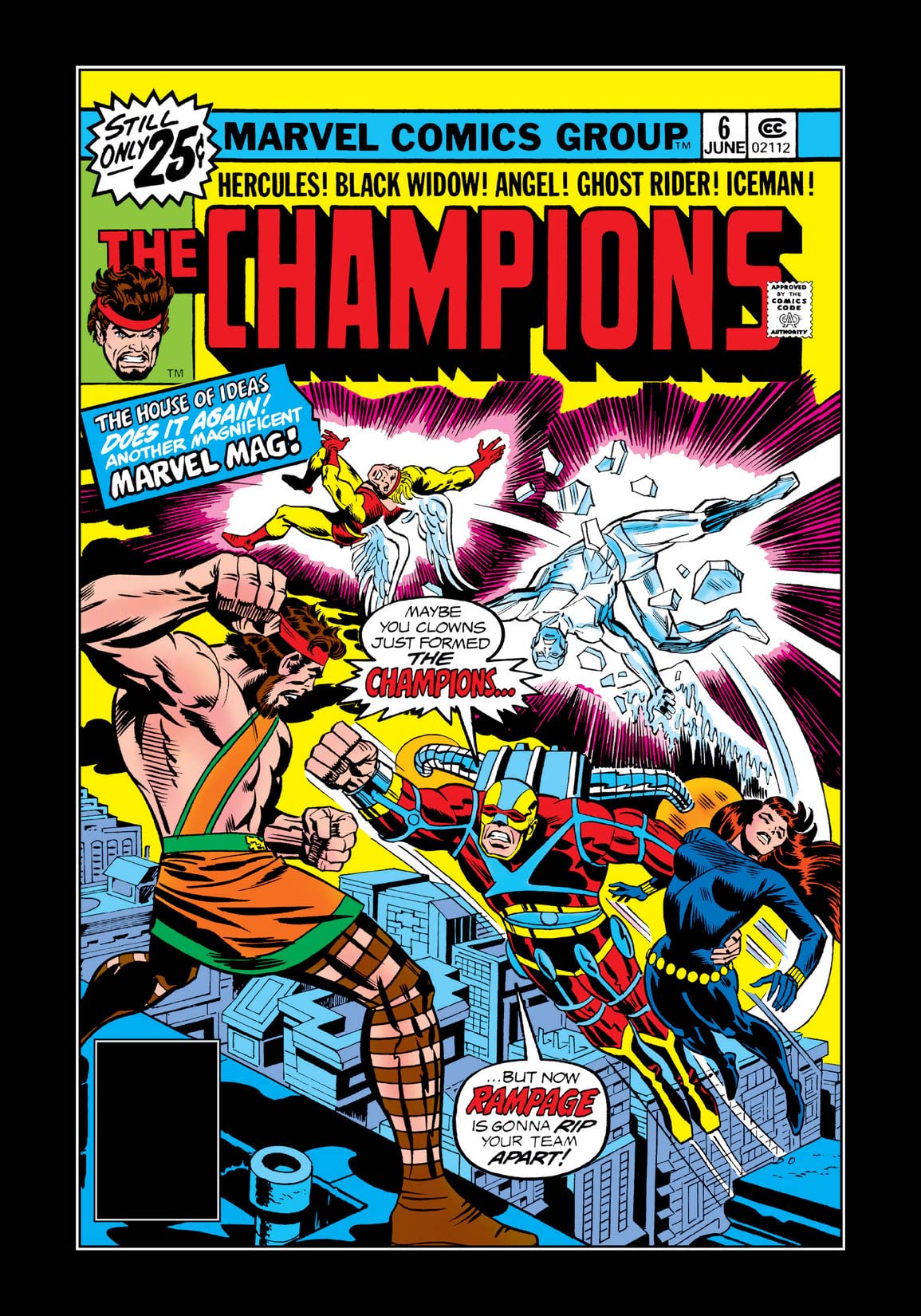 The Champions #6 cover
