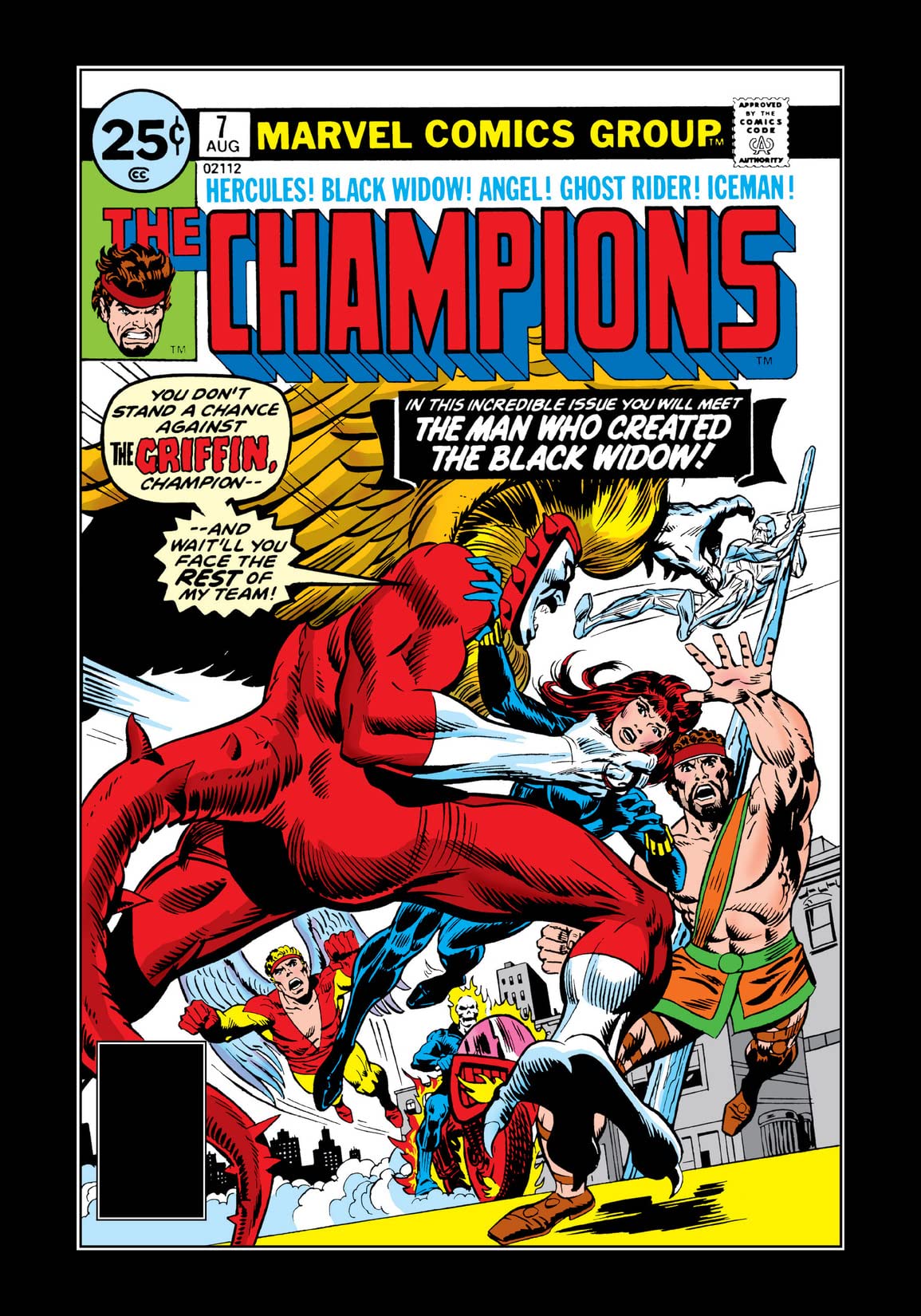 The Champions #7 cover