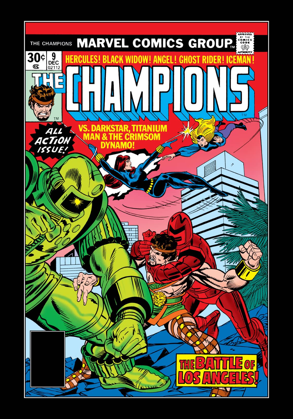 Cover of The Champions #9