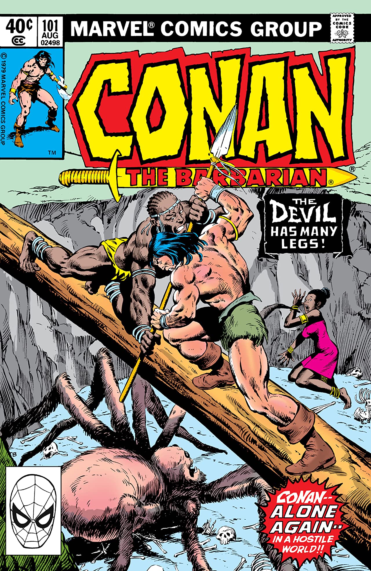 Conan the Barbarian #101 cover