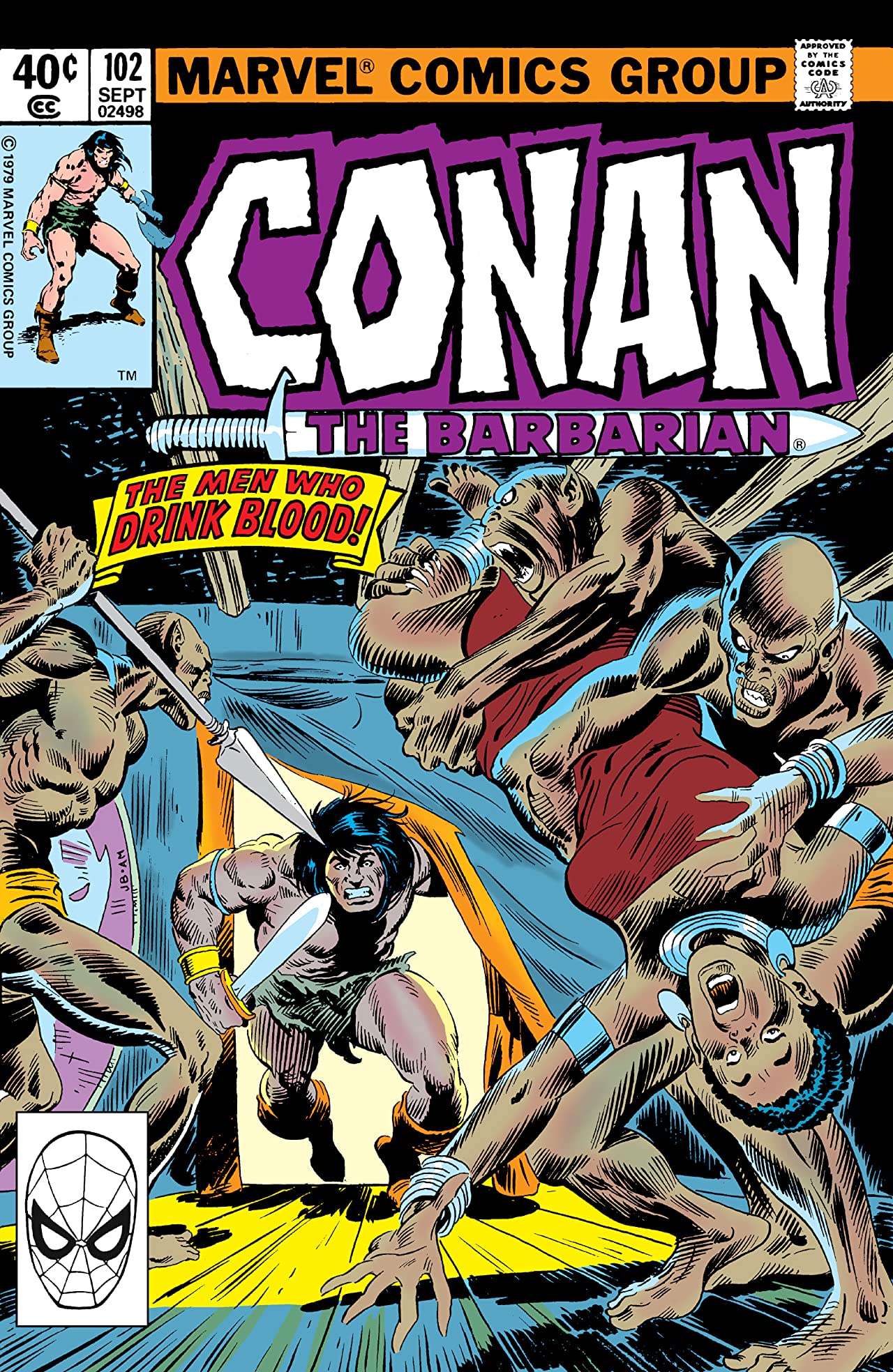 Conan the Barbarian #102 cover