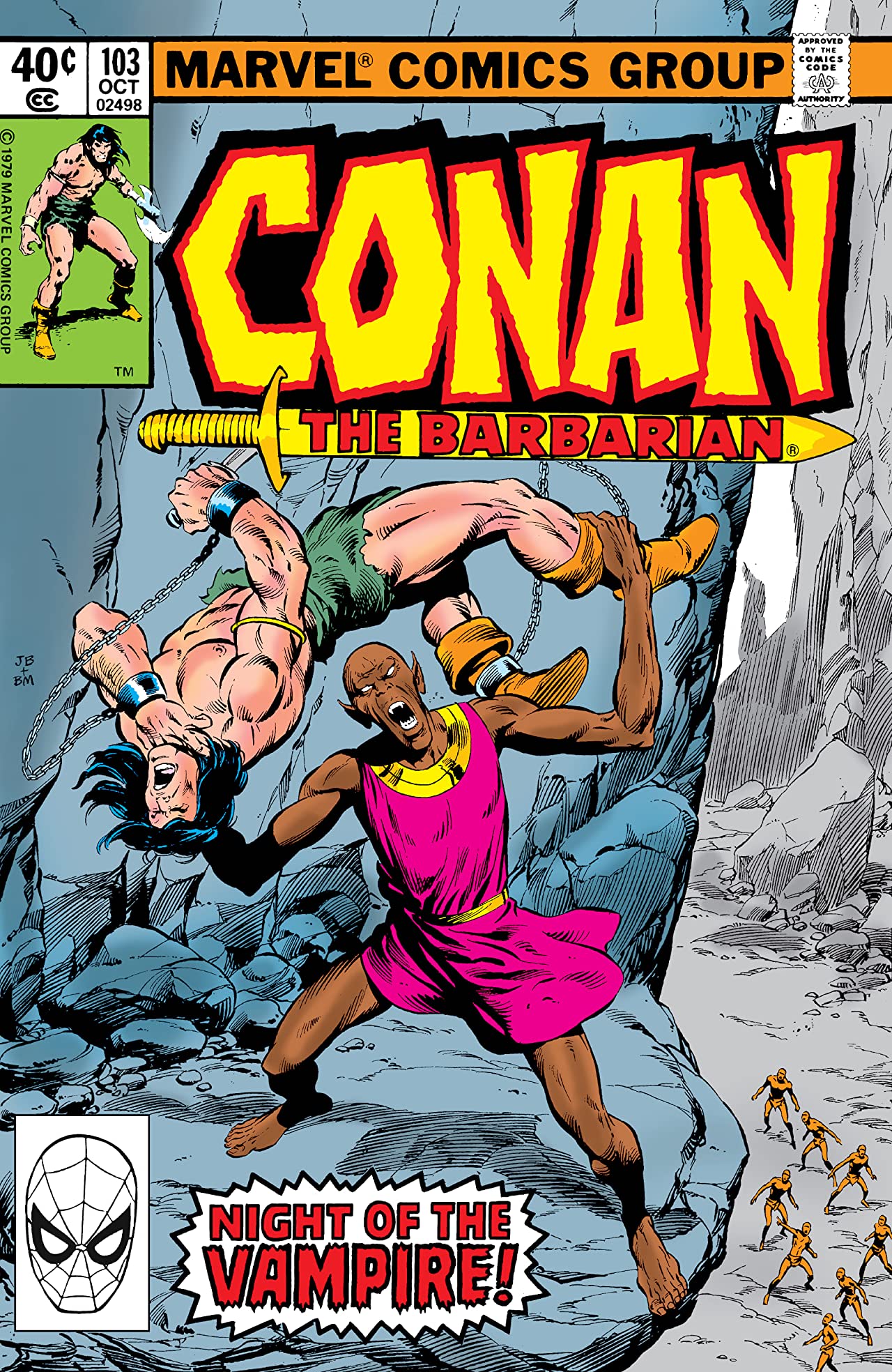 Conan the Barbarian #103 cover