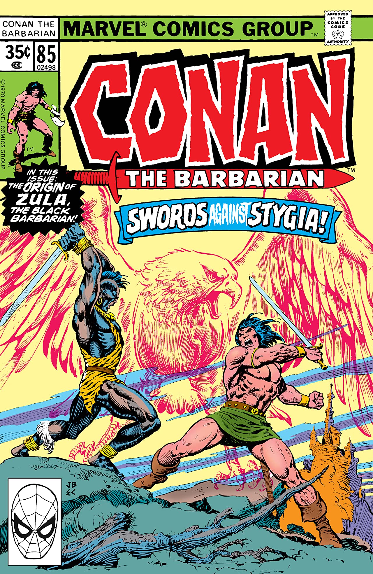 Conan the Barbarian #85 cover