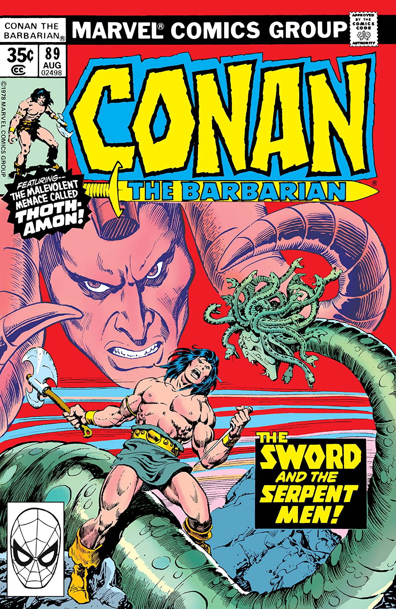 Cover of Conan the Barbarian #89