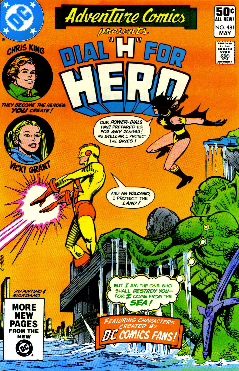 Adventure Comics (1938) #481 cover