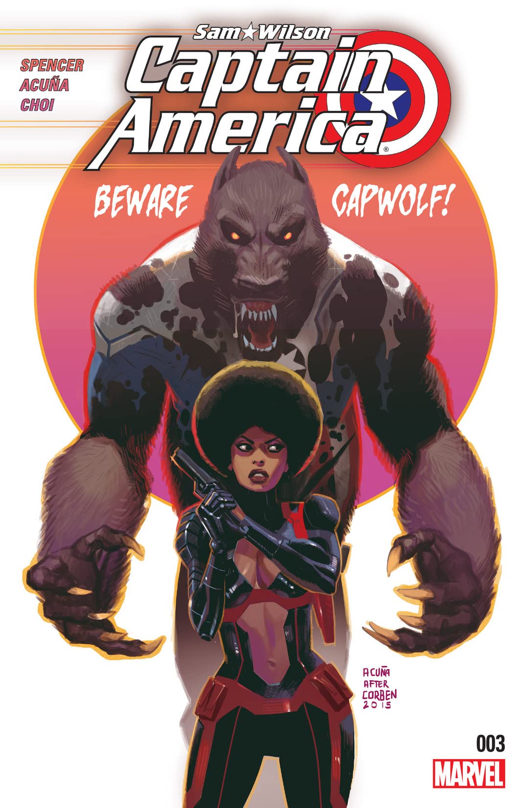 Cover of Captain America: Sam Wilson #3