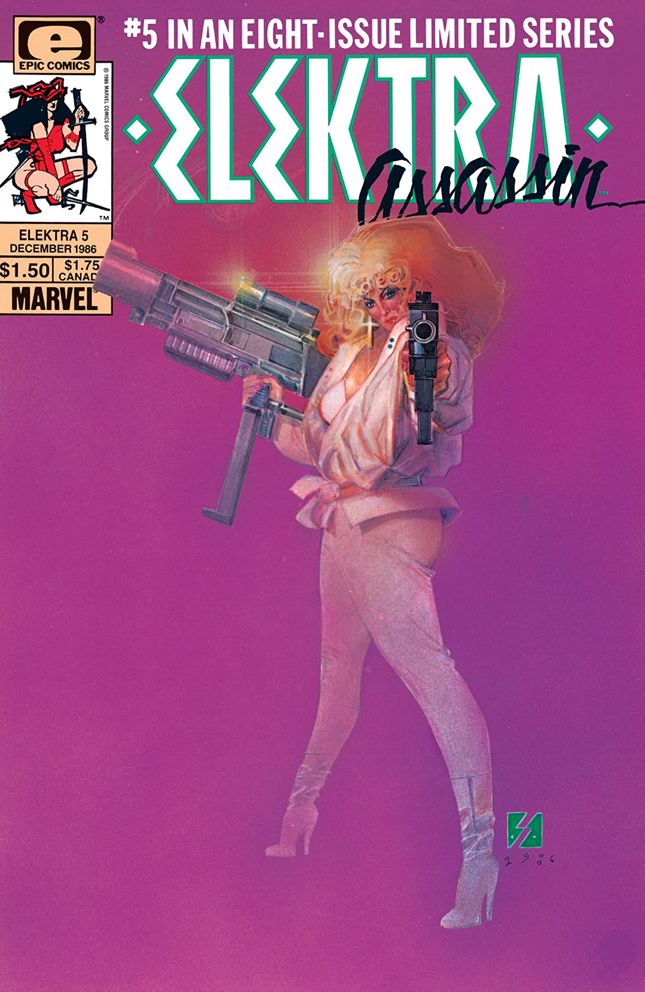 Cover of Elektra: Assassin #5