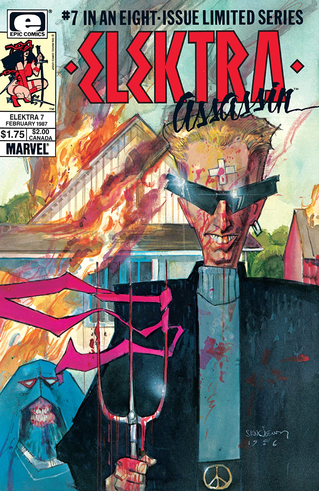 Cover of Elektra: Assassin #7