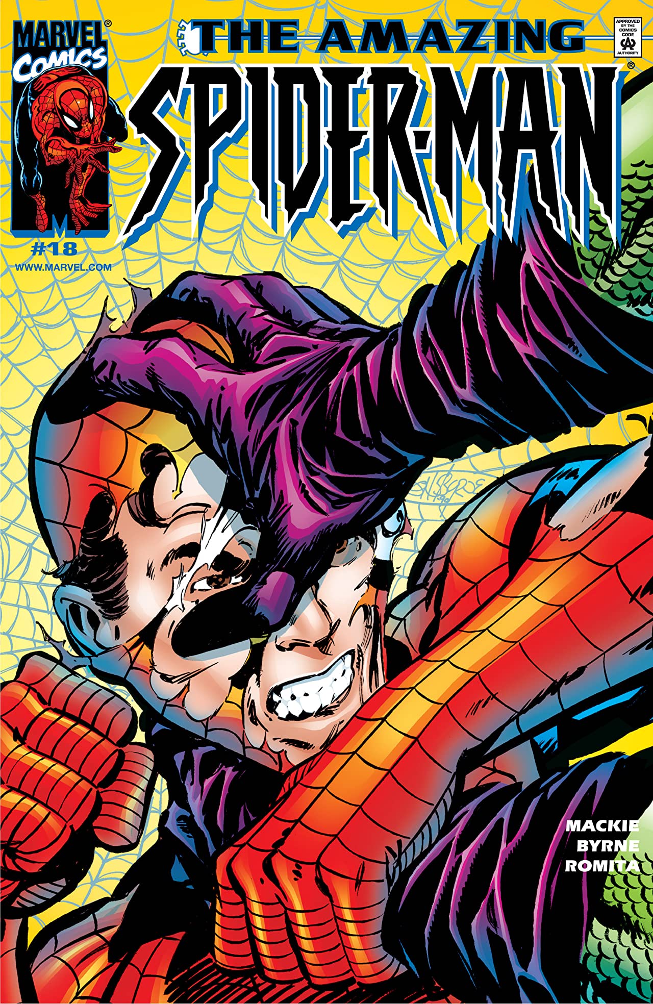 The Amazing Spider-Man (1999) #18 cover