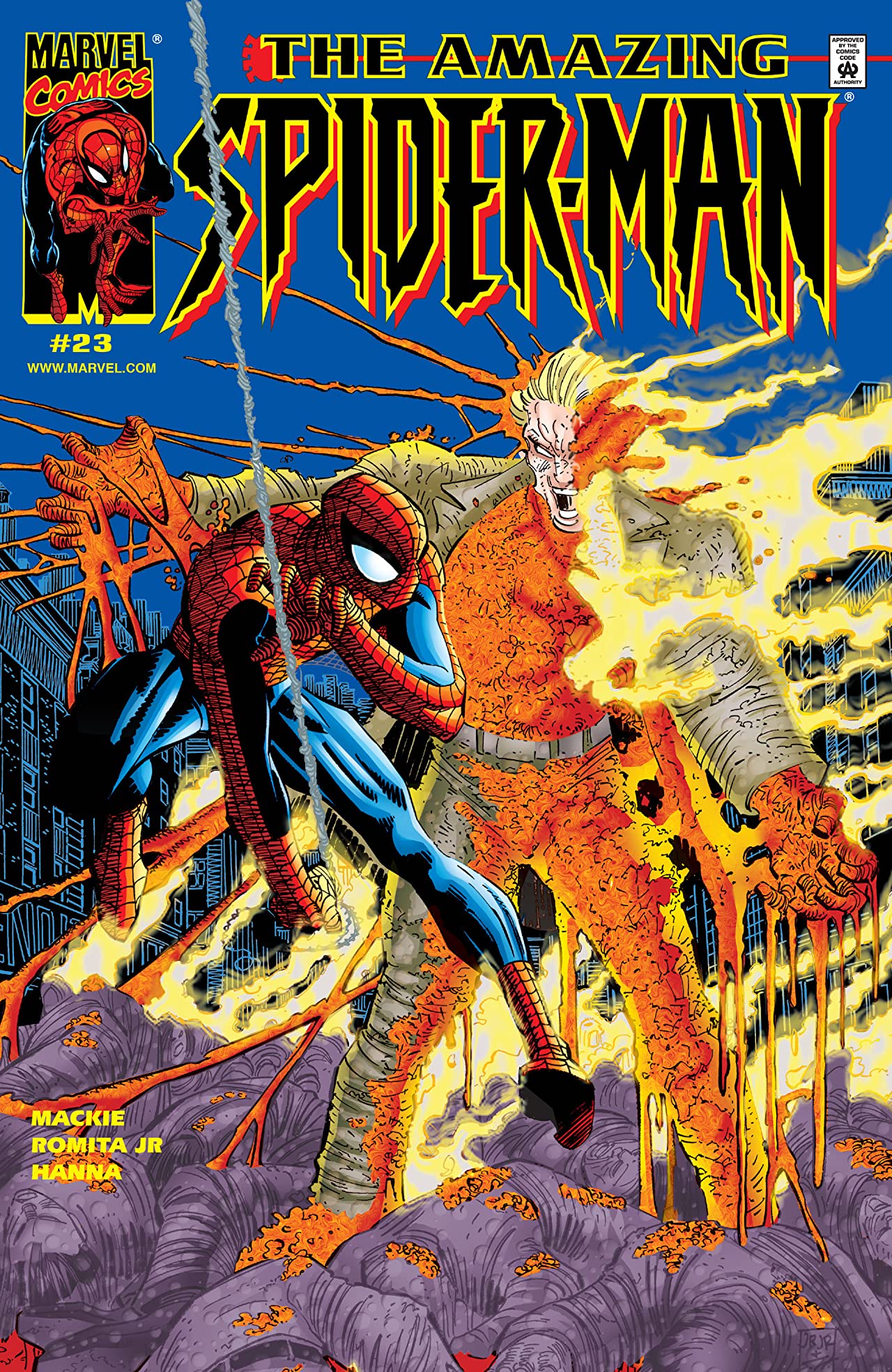 The Amazing Spider-Man (1999) #23 cover