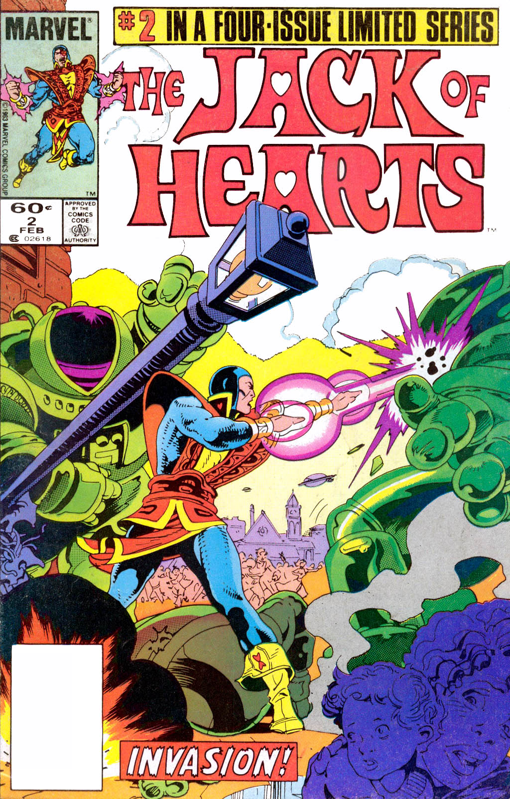 The Jack of Hearts #2 cover