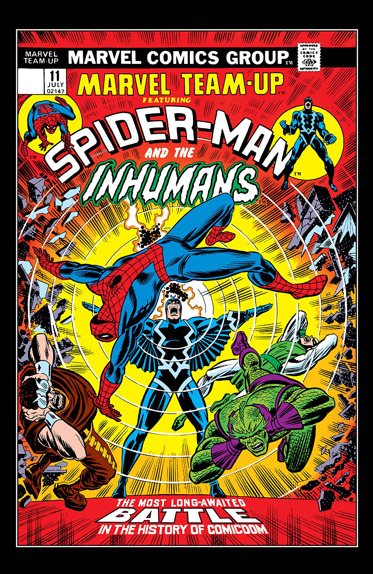 Cover of Marvel Team-Up #11