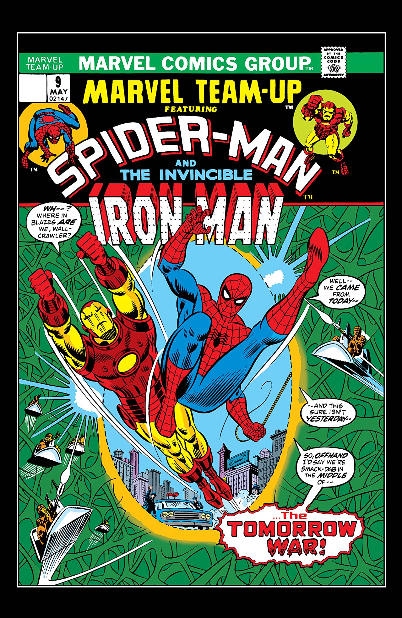 Cover of Marvel Team-Up #9