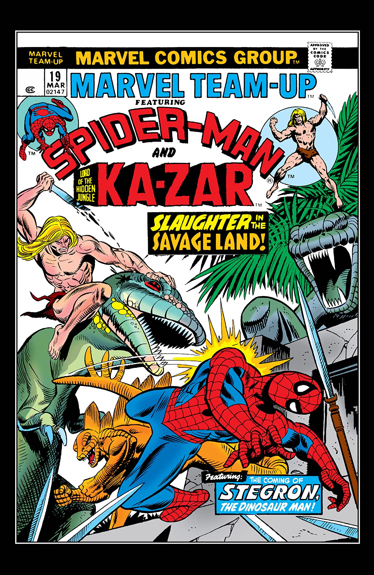 Cover of Marvel Team-Up #19