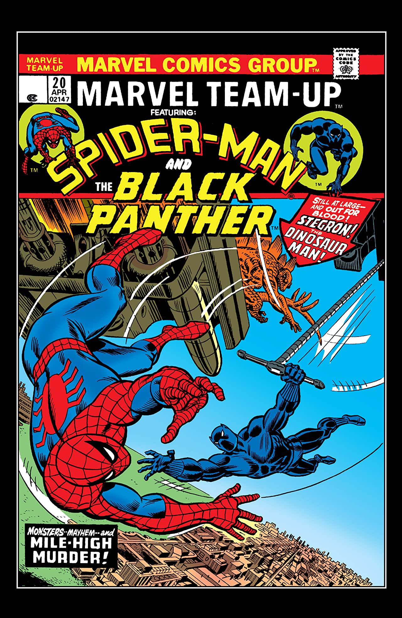Cover of Marvel Team-Up #20