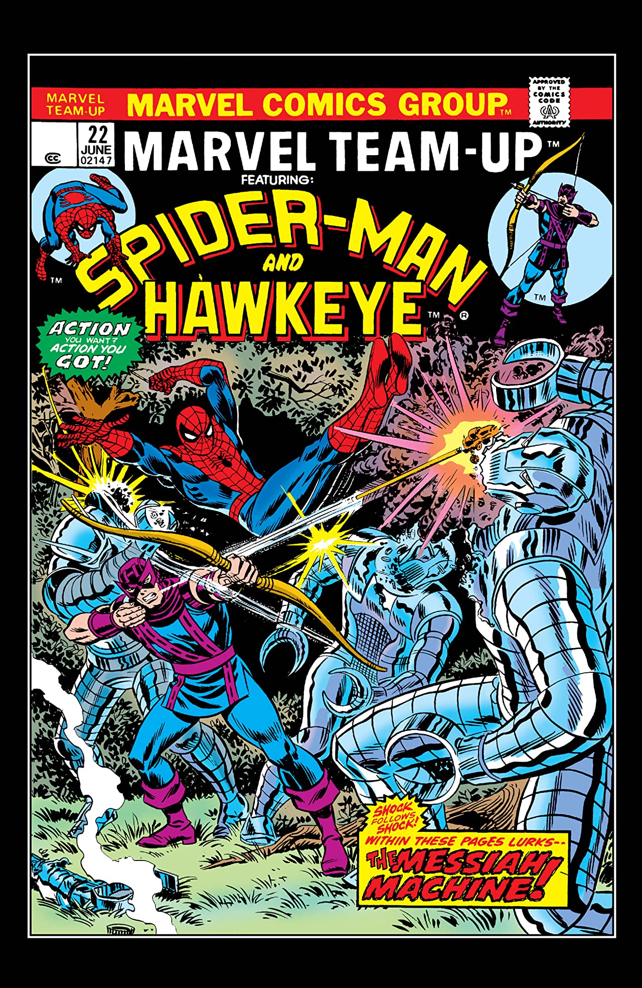 Cover of Marvel Team-Up #22