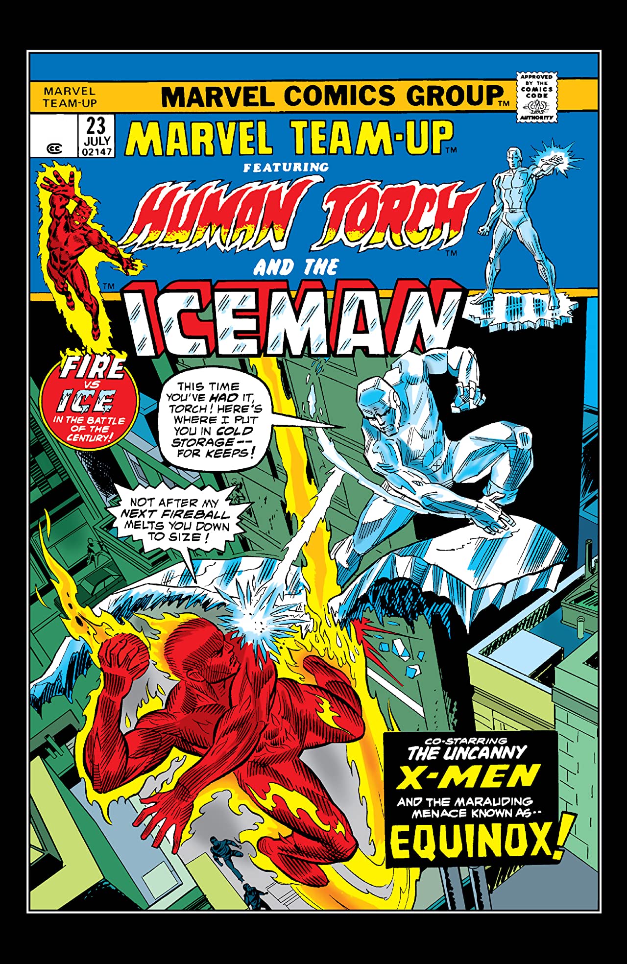 Cover of Marvel Team-Up #23