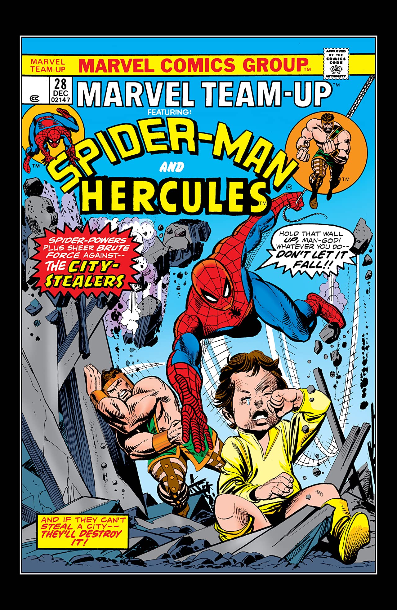 Cover of Marvel Team-Up #28