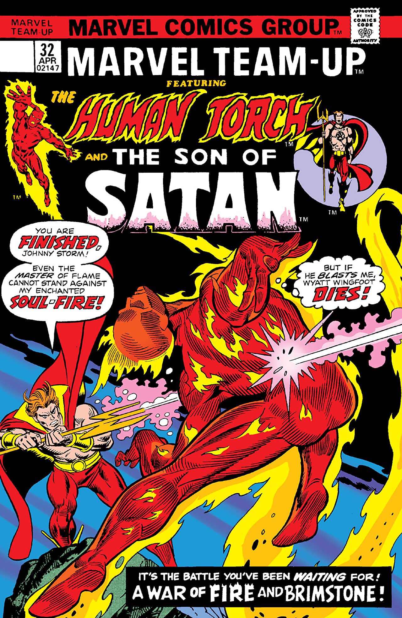 Cover of Marvel Team-Up #32