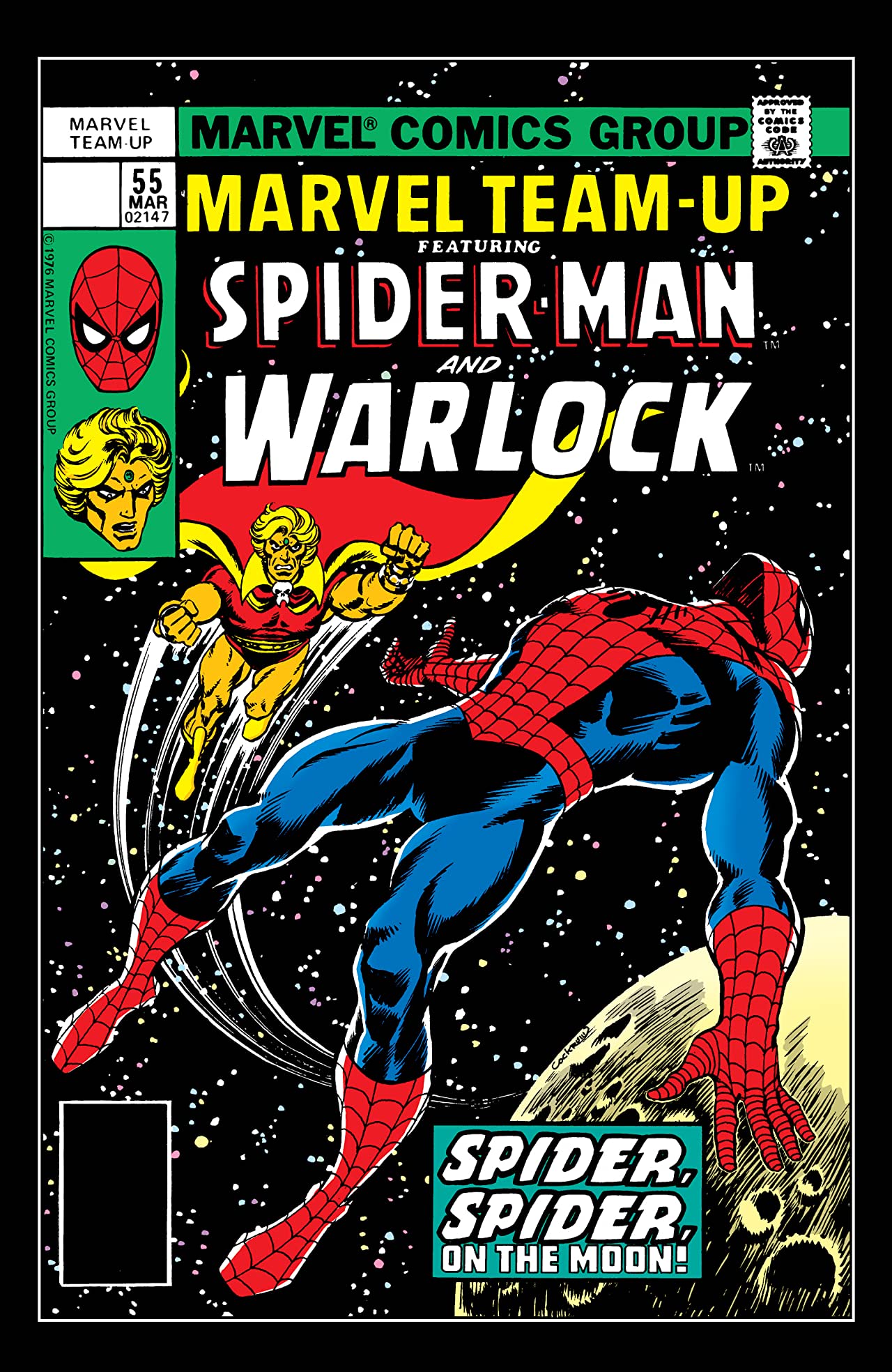 Cover of Marvel Team-Up #55