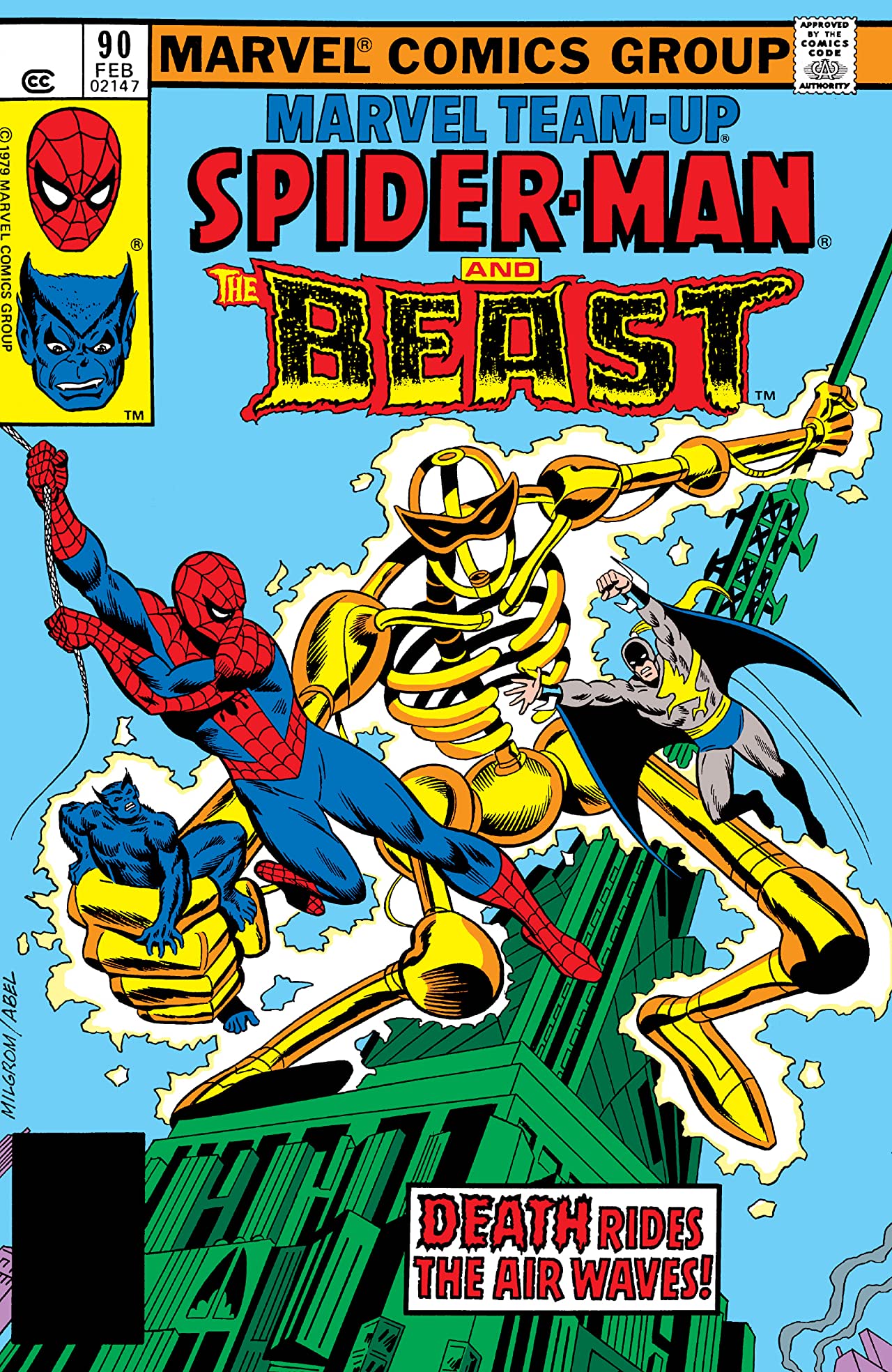 Cover of Marvel Team-Up #90