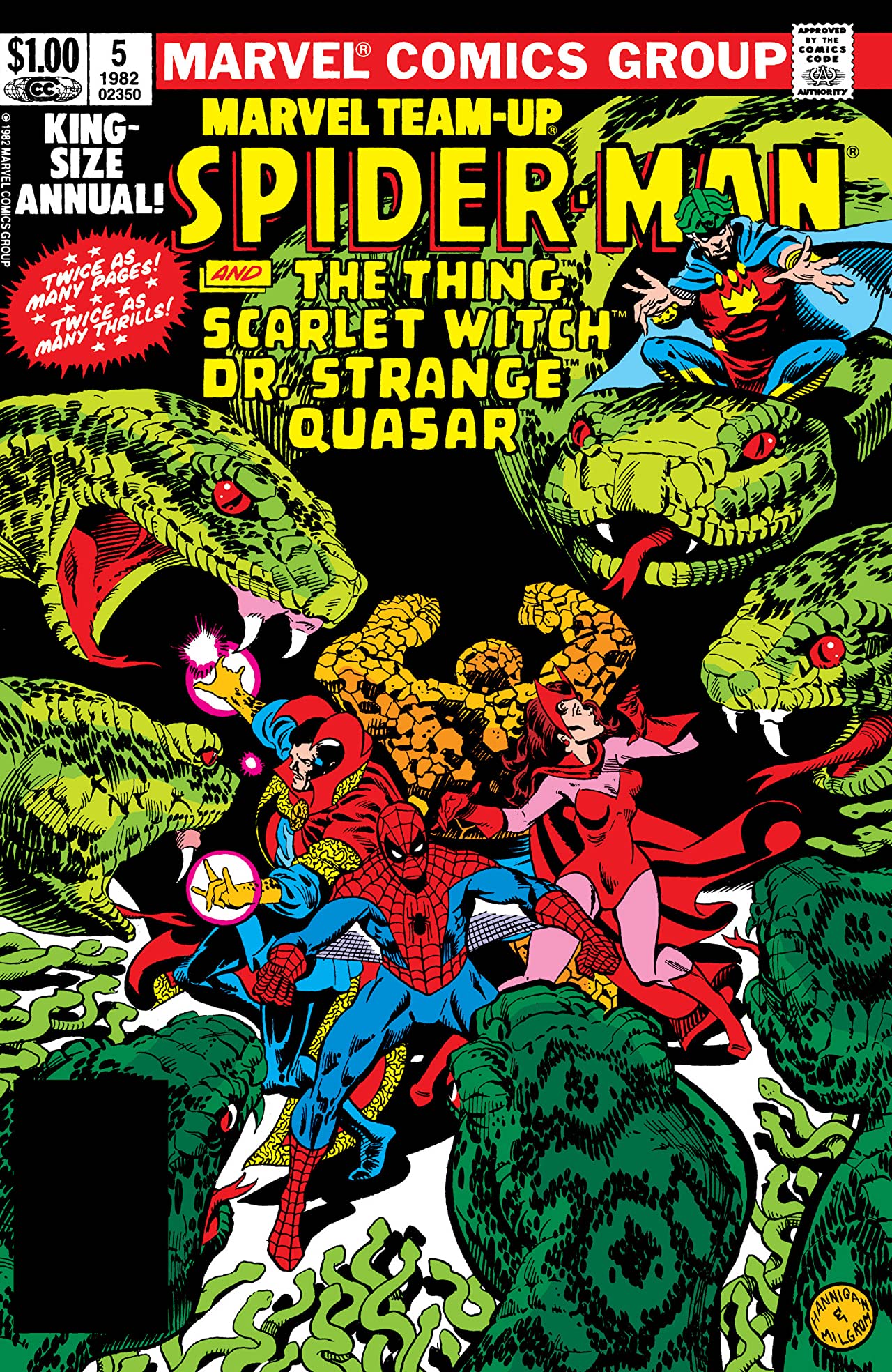 Cover of Marvel Team-Up Annual #5