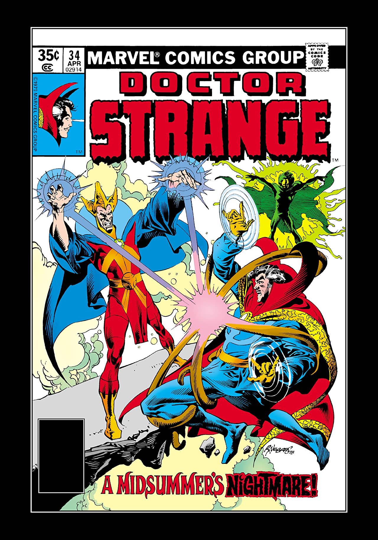 Cover of Doctor Strange #34