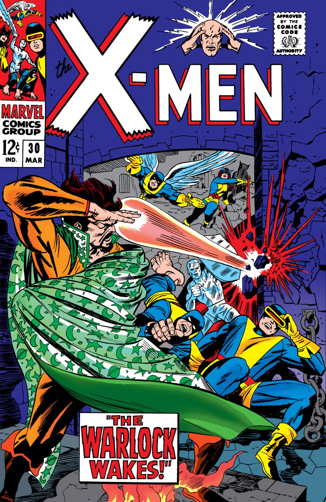 The X-Men (1963) #30 cover