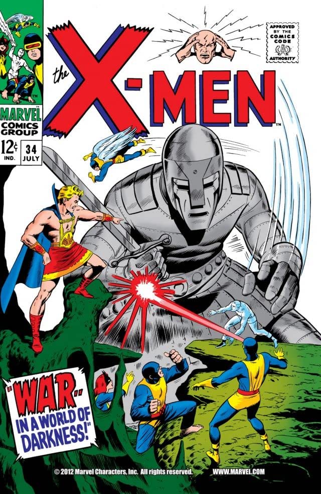 Cover of The X-Men #34