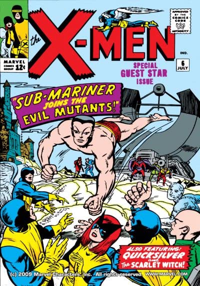 Cover of The X-Men #6