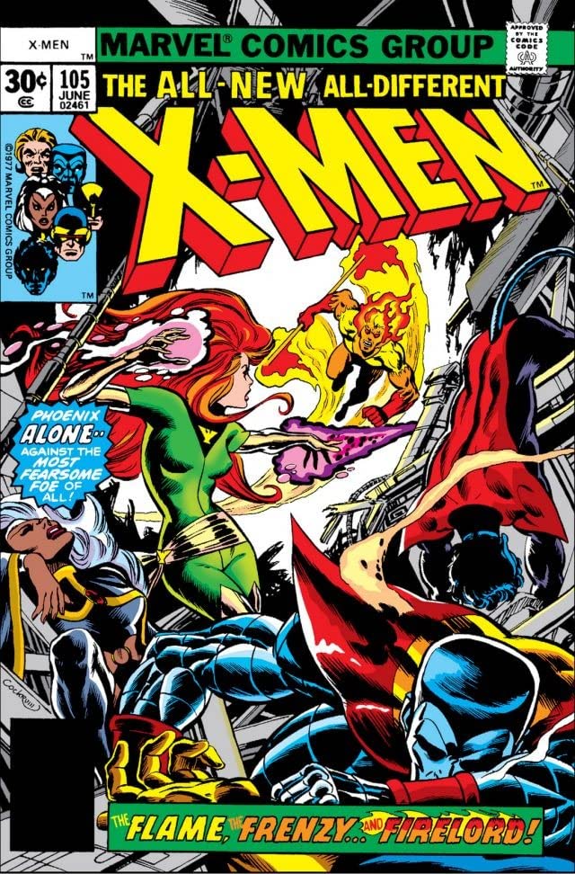 Cover of The X-Men #105