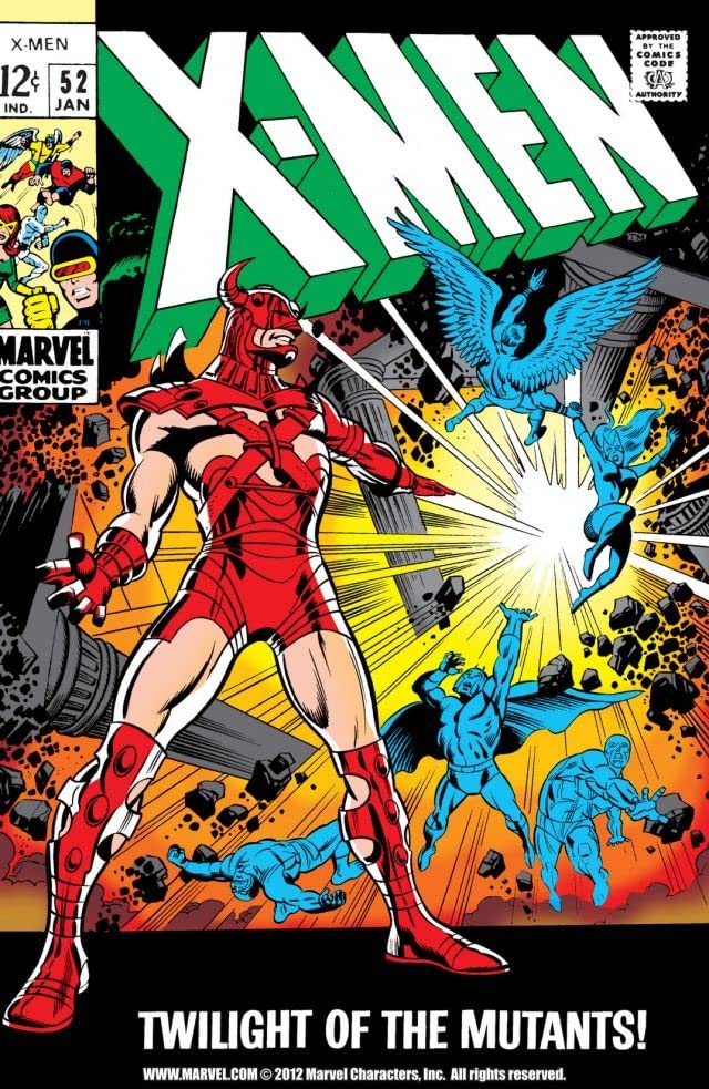 Cover of The X-Men #52