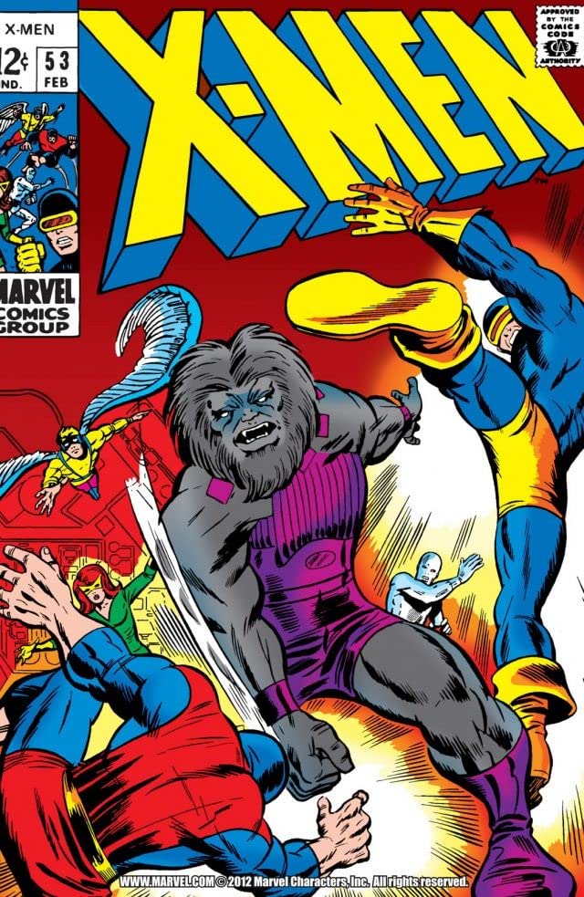 Cover of The X-Men #53