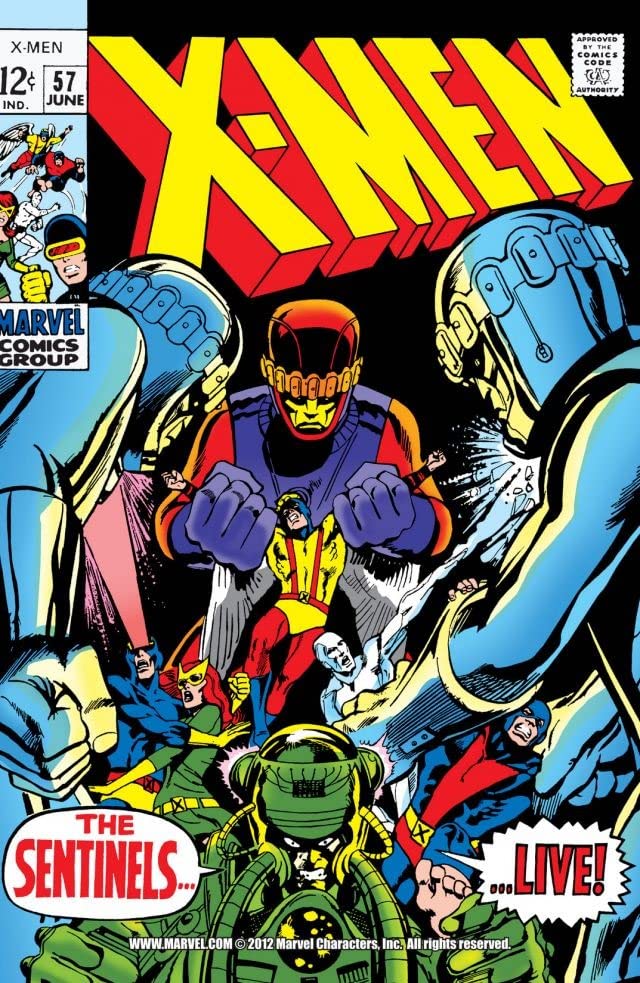 Cover of The X-Men #57