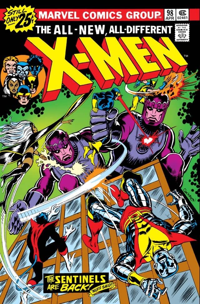 The X-Men (1963) #98 cover