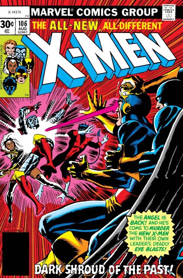The X-Men #106 cover