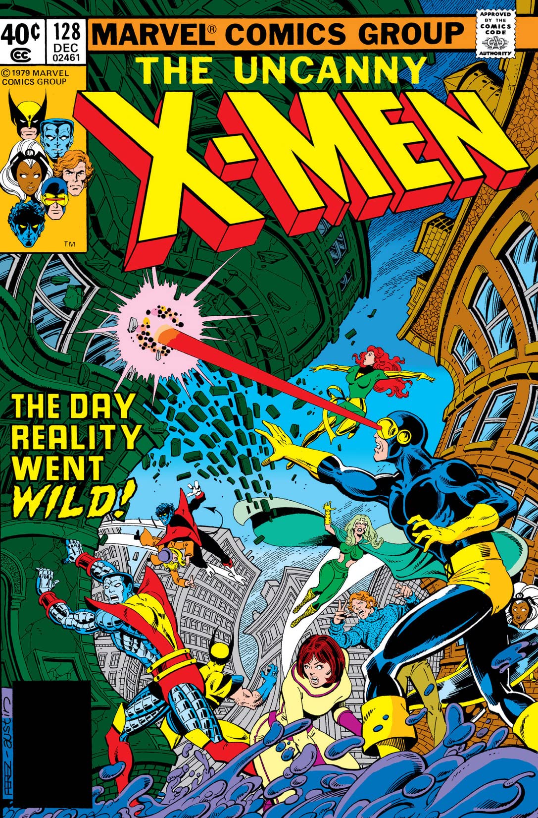 Cover of The X-Men #128