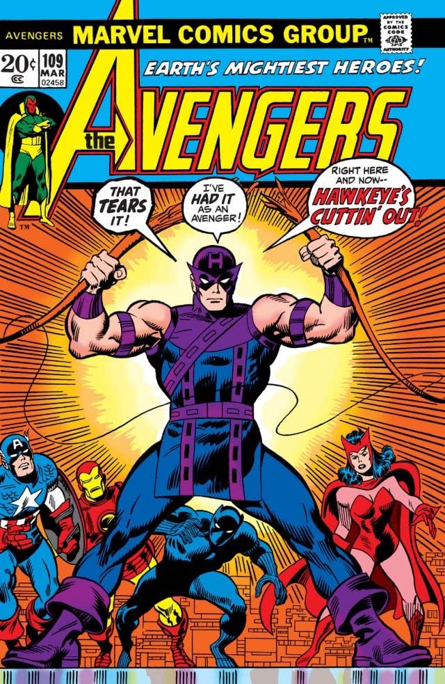 The Avengers (1963) #109