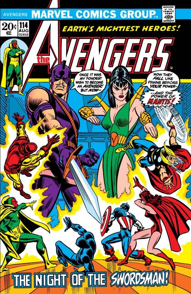 Cover of The Avengers #114