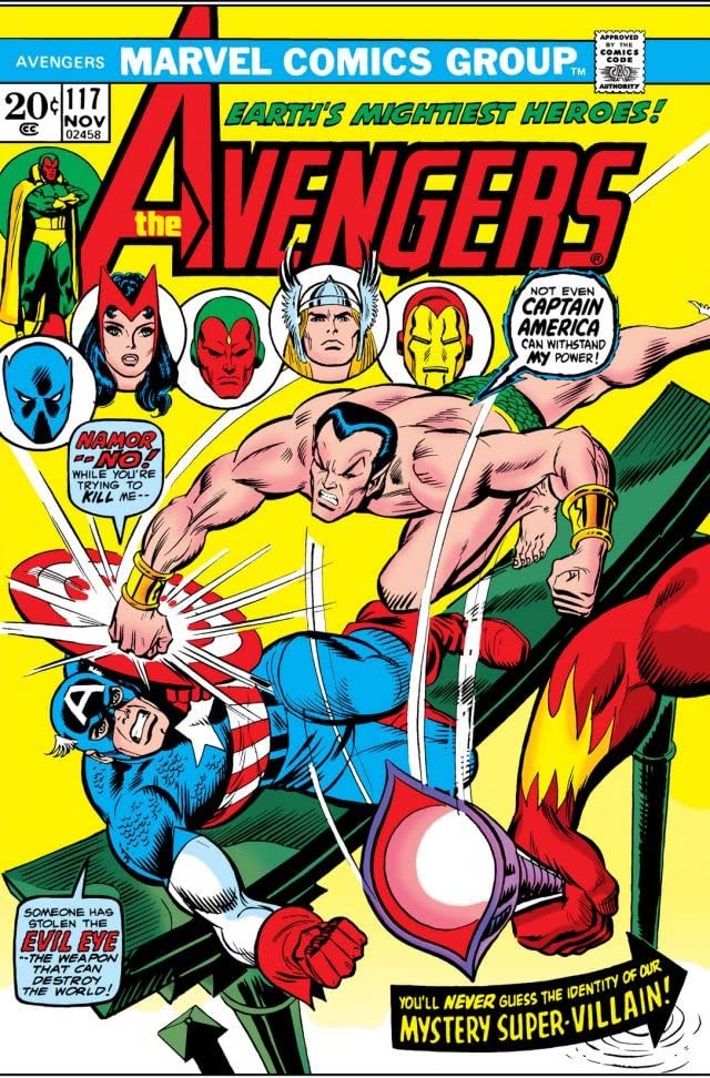 The Avengers #117 cover