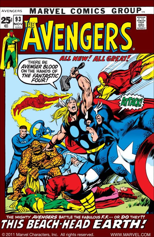 The Avengers (1963) #93