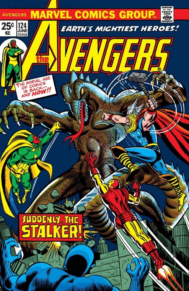 Cover of The Avengers #124
