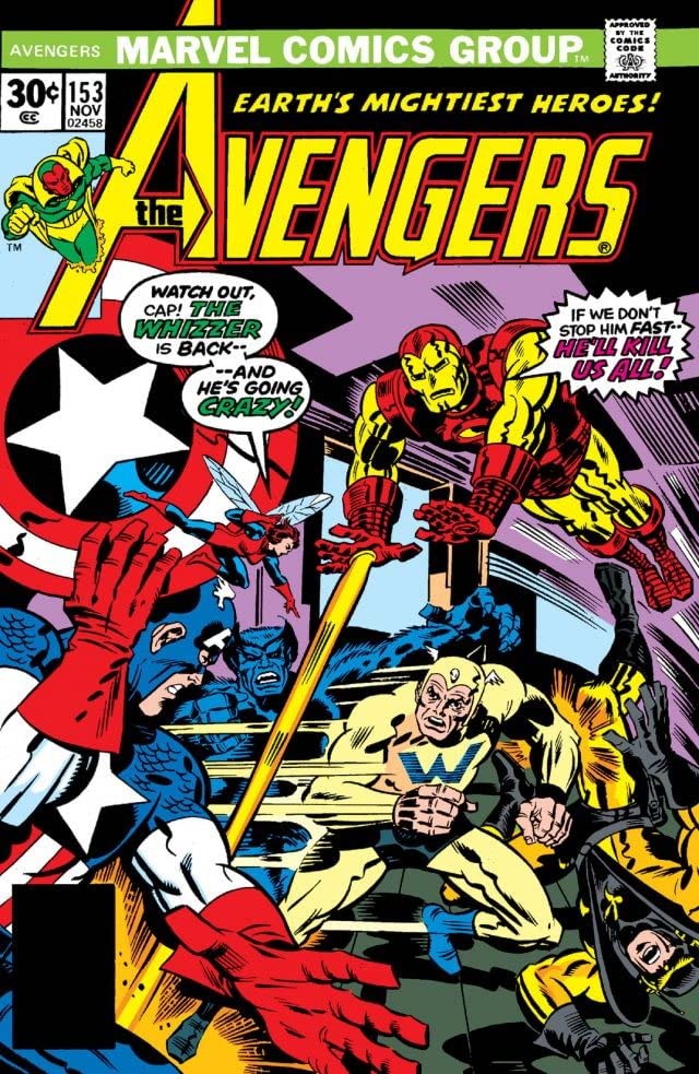 Cover of The Avengers #153